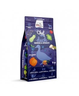 SYTA MICHA Chef Duck, berries and spinach - dry dog food - 9kg