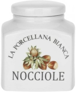 La Porcellana Bianca Pojemnik na orzechy laskowe Conserva - White, 500 ml
