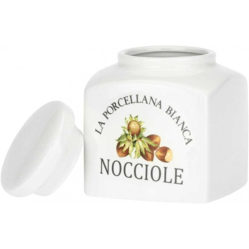 La Porcellana Bianca Pojemnik na orzechy laskowe Conserva - White, 500 ml – 3