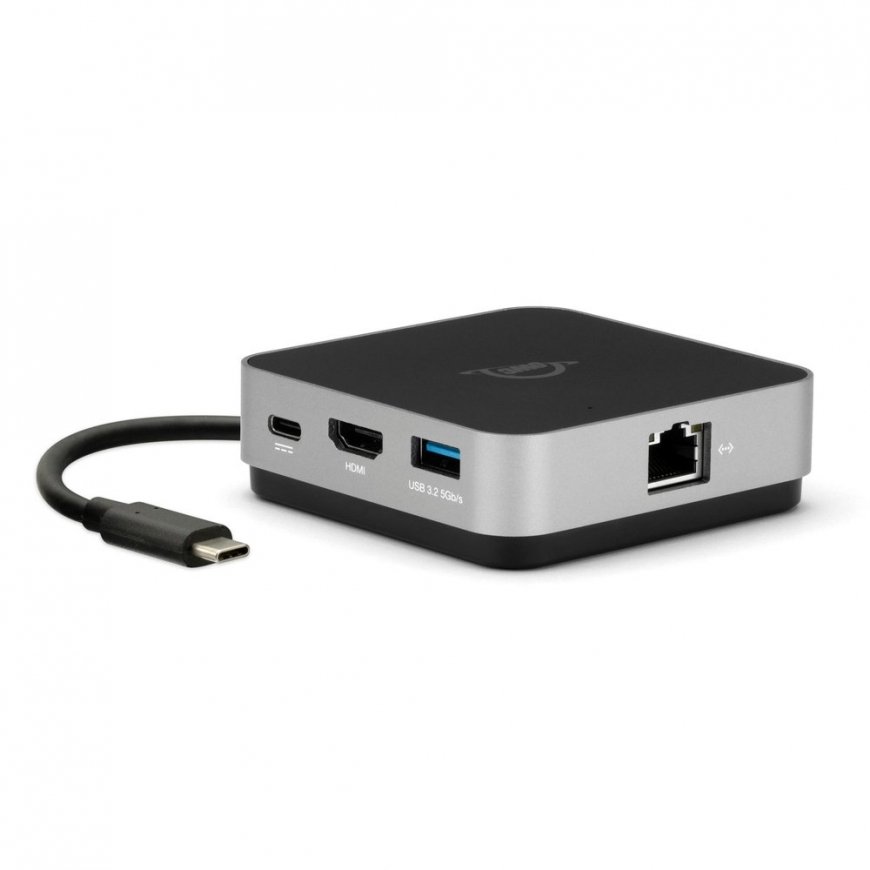 OWC OWCTCDK6P2SG dokstacija USB 3.2 Gen 1 (3.1 Gen 1) Type-A Pelēks