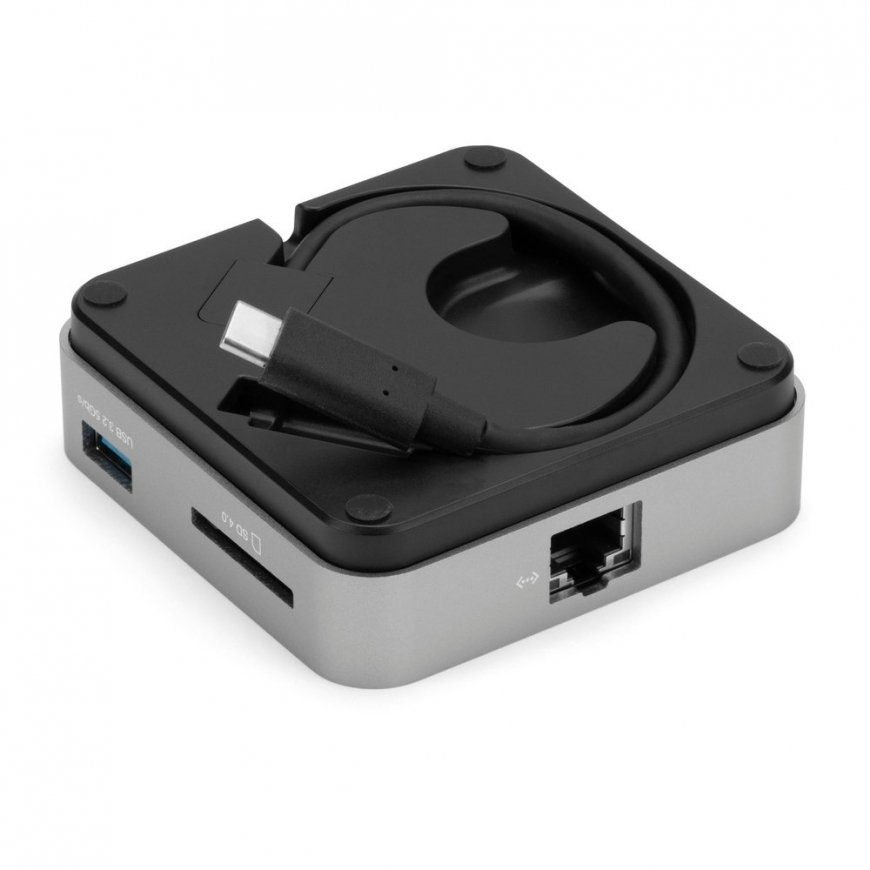 OWC OWCTCDK6P2SG dokstacija USB 3.2 Gen 1 (3.1 Gen 1) Type-A Pelēks – 5