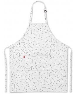 White apron kuchenny Rayen - 84 x 70 cm