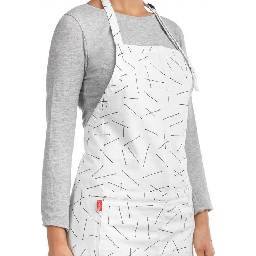 White apron kuchenny Rayen - 84 x 70 cm – 5