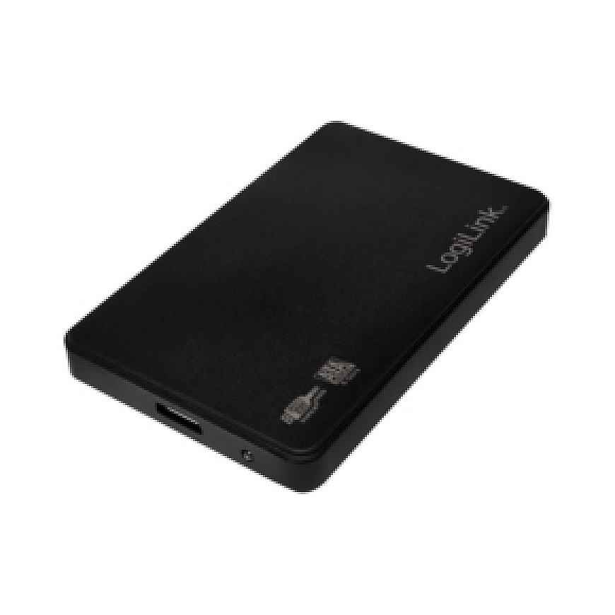 LogiLink UA0256 storage drive enclosure HDD enclosure Black 2.5"