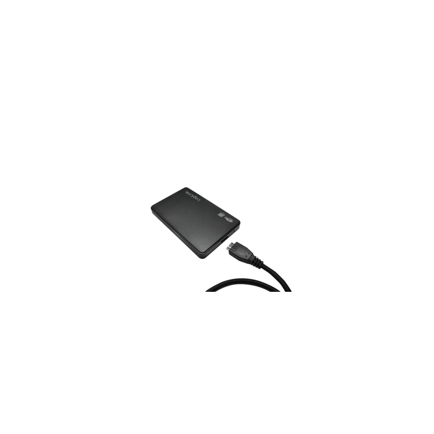 LogiLink UA0256 kõvakettaboks Must 2.5" – 3