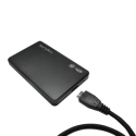 LogiLink UA0256 cieto disku uzglabāšanas sistēma HDD korpuss Melns 2.5"
