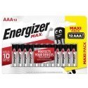 Elements ENERGIZER MAX, AAA/LR03, 1.5V, 12 pcs