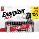 Elementai ENERGIZER MAX, AAA/LR03, 1.5V, 12vnt Elementai ENERGIZER MAX, AAA/LR03, 1.5V, 12vnt