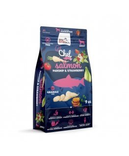SYTA MICHA Chef Salmon, parsnip and strawberry - dry dog food - 9kg