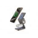 Swissten Magnetic Wireless Charger Stand 15W (MagSafe compatible) Swissten Magnetic Wireless Charger Stand 15W (MagSafe compatible)