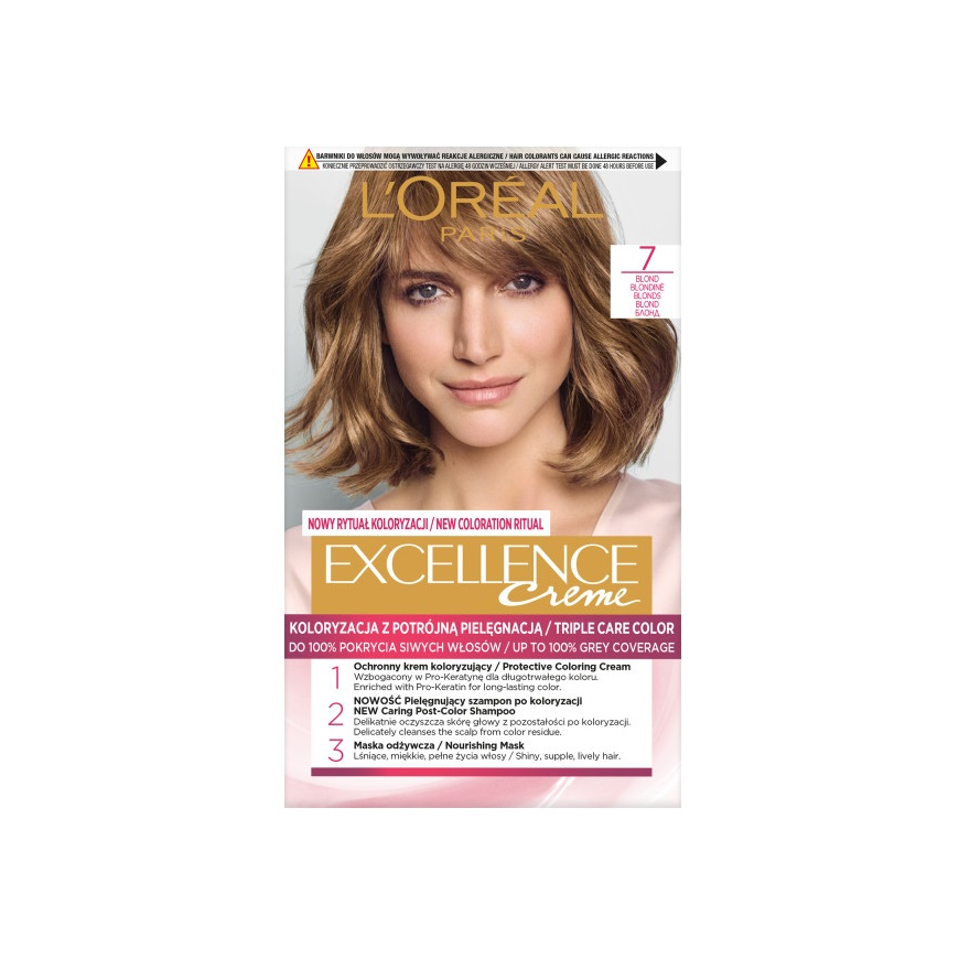 L'Oreal Excellence Creme farba do włosów 7 Blond – 2