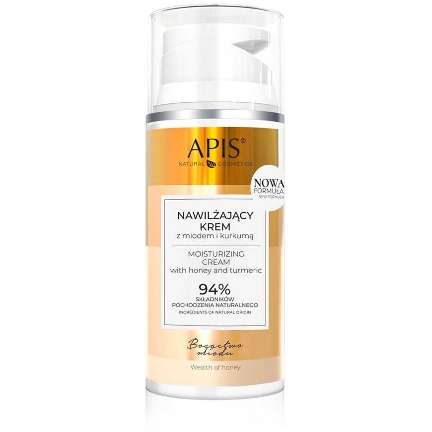 Apis Bogatwo Miodu moisturizing cream with honey and turmeric 100ml