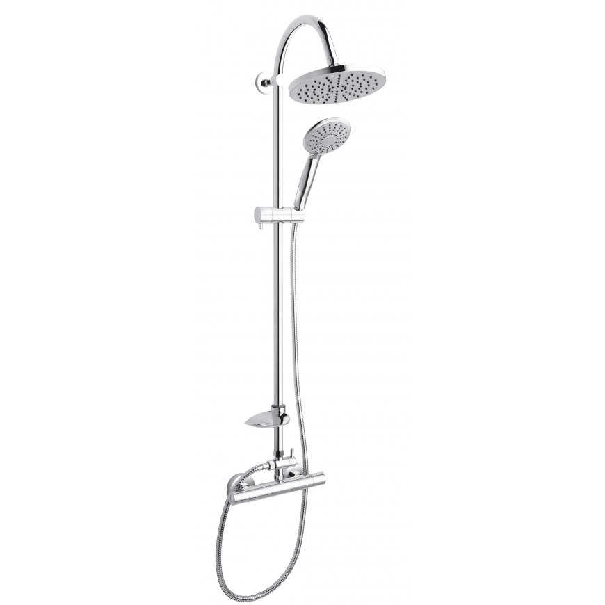 Ferro Shower set with thermostatic faucet