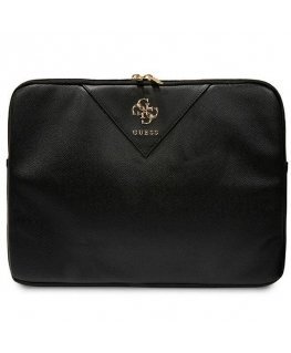 Guess Sleeve GUCS16ZPGSTEGK 16" czarny|black Triangle 4G