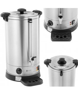 Royal Catering Warnik podgrzewacz do wody with double walls and ociekaczem 19.7 L 2500 W silver