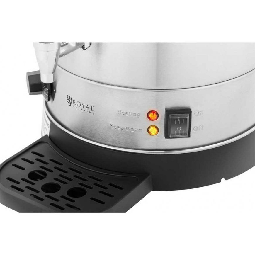 Royal Catering Warnik podgrzewacz do wody with double walls and ociekaczem 19.7 L 2500 W silver – 5