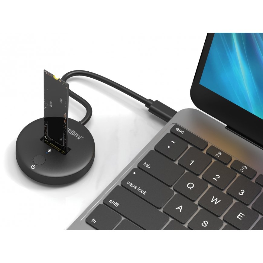 Sandberg 136-47 HDD/SSD dokstacija USB Veids-C Melns – 3