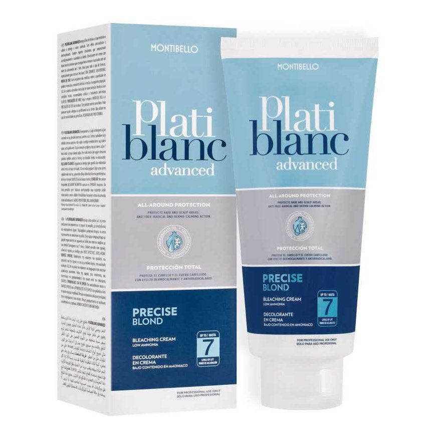 Brightener Platiblanc Advance Precise Blond Deco 7 Niveles Montibello (500g) – 3