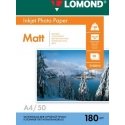 Photo paper Lomond Photo Inkjet Paper Matte 180 g/m2 A4, 50 sheets Photo paper Lomond Photo Inkjet Paper Matte 180 g/m2 A4, 50 sheets