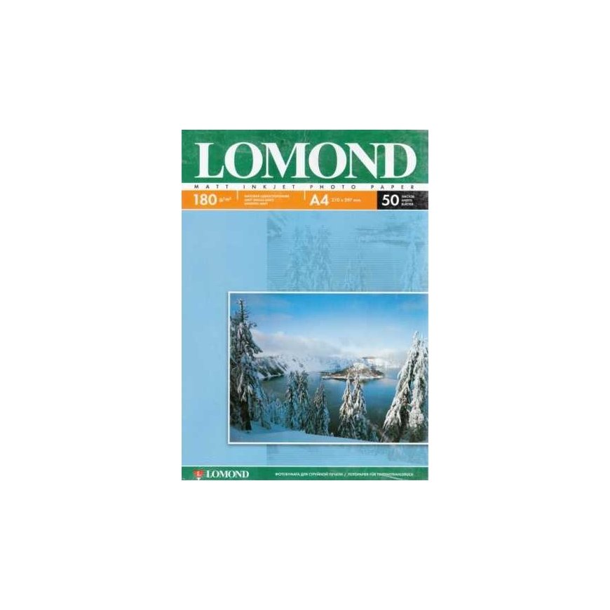Fotopopierius Lomond Photo Inkjet Paper Matinis 180 g/m2 A4, 50 lapų – 2