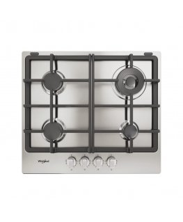 Whirlpool TGML 661 IX R Nerūsējošs tērauds Iebūvēts 58 cm Gāzes 4 zone(s)