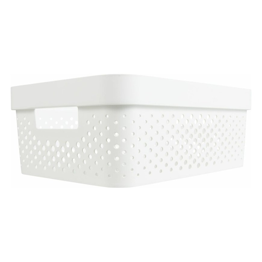 Box Infinity Recycled 11L 36x27x14cm white