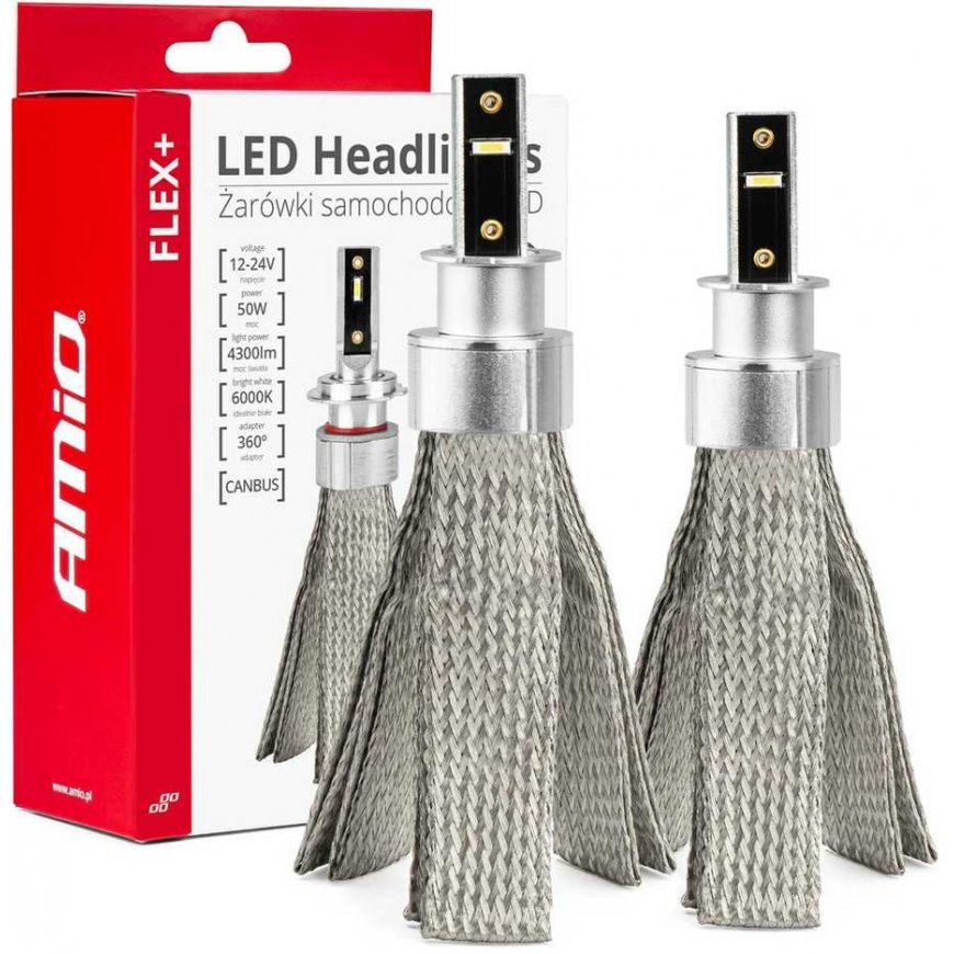 AMiO Car lights led seria flex+