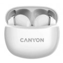 Canyon CNS-TWS5W headphones/headset Wireless In-ear Calls/Music/Sport/Everyday USB Type-C Bluetooth 