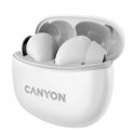 Canyon CNS-TWS5W austiņas un brīvroku komplekts Bezvadu Ausīs Zvani /mūzika/sports/ikdiena USB Veids
