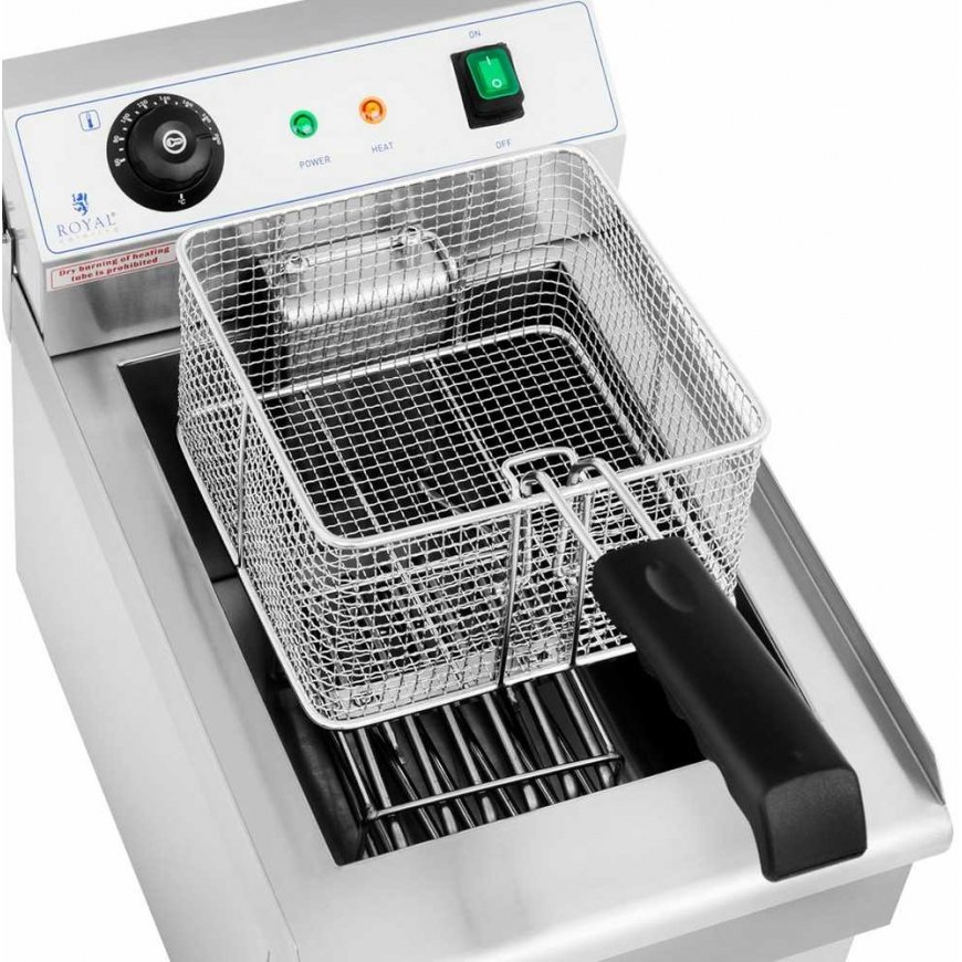 Royal Catering Deep fryer electric nastawna with kranem spustowym 230 V 3200 W 13 l – 4