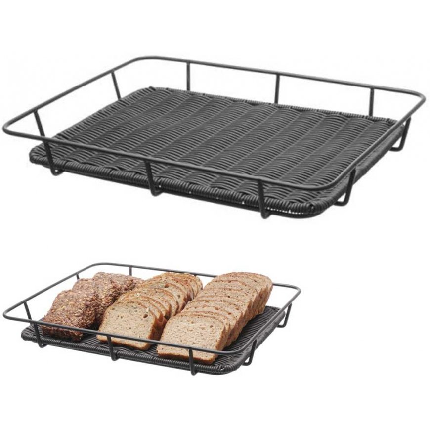 Hendi Bread tray basket with stainless