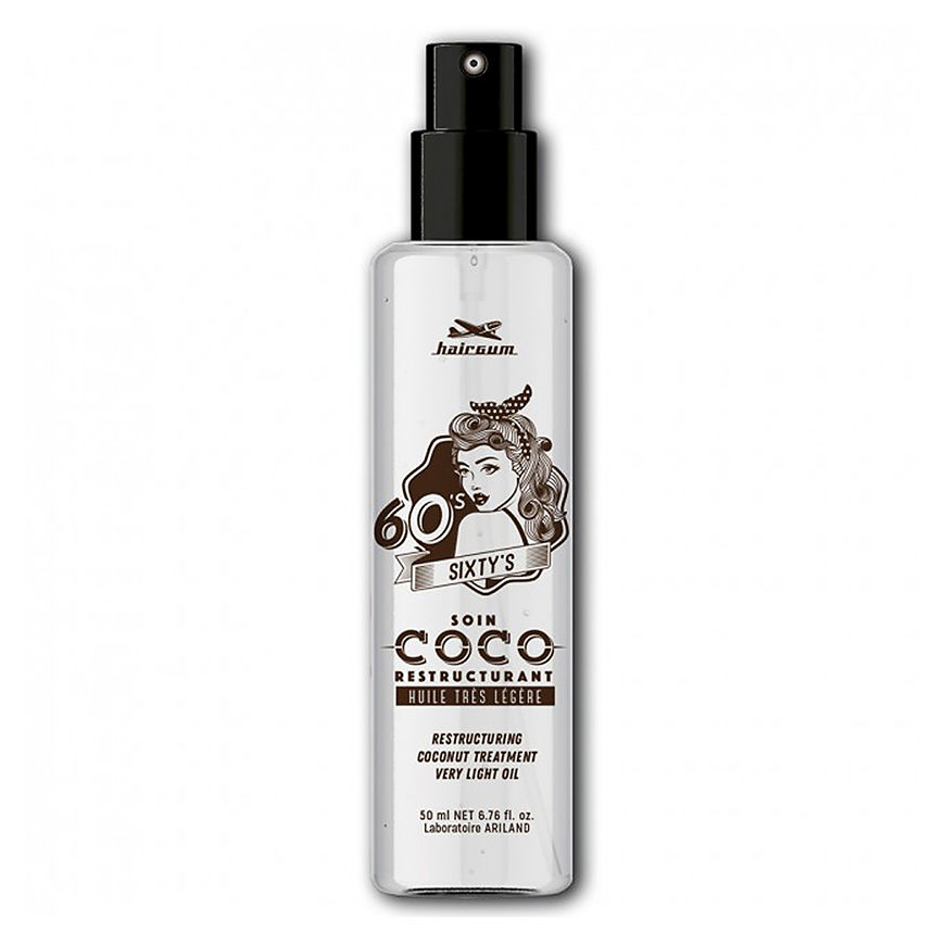 Hairgum Sixty's Recovery kokosų aliejus 50ml – 2