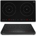 Kuchenka induction nastawna with panel dotykowym 2 pola grzewcze Black Line śr. 22 cm 3500 W - Hendi 239414 Kuchenka induction nastawna with panel dotykowym 2 pola grzewcze Black Line śr. 22 cm 3500 W - Hendi 239414