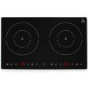 Kuchenka induction nastawna with panel dotykowym 2 pola grzewcze Black Line śr. 22 cm 3500 W - Hendi 239414 Kuchenka induction nastawna with panel dotykowym 2 pola grzewcze Black Line śr. 22 cm 3500 W - Hendi 239414