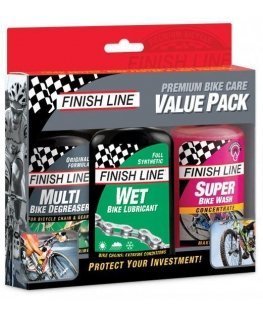 Grandinės priežiūros rinkinys Finish Line Value Pack Wet 3 vnt. x 120 ml
