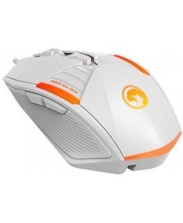 Wired mouse, Marvo M291, white, optical, 6400DPI