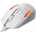 Wired mouse, Marvo M291, white, optical, 6400DPI Wired mouse, Marvo M291, white, optical, 6400DPI