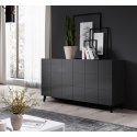 Cama sideboard 2D REJA graphite grey gloss/graphite grey gloss Cama sideboard 2D REJA graphite grey gloss/graphite grey gloss