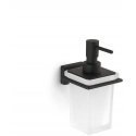 Wall-mounted liquid soap dispenser Gedy Atena 448114, black