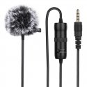 Microphone with a clip PULUZ 3.5mm Jack 6m Microphone with a clip PULUZ 3.5mm Jack 6m