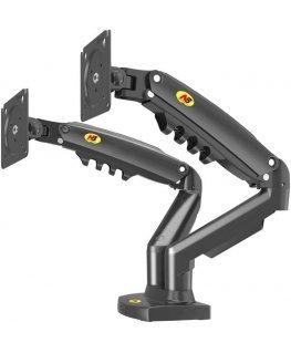 Orno Rotating table holder on a gas spring for two LCD LED monitors 17?-27?