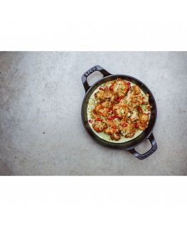 Staub Round Baking & Casserole Dish - 400 ml, melns