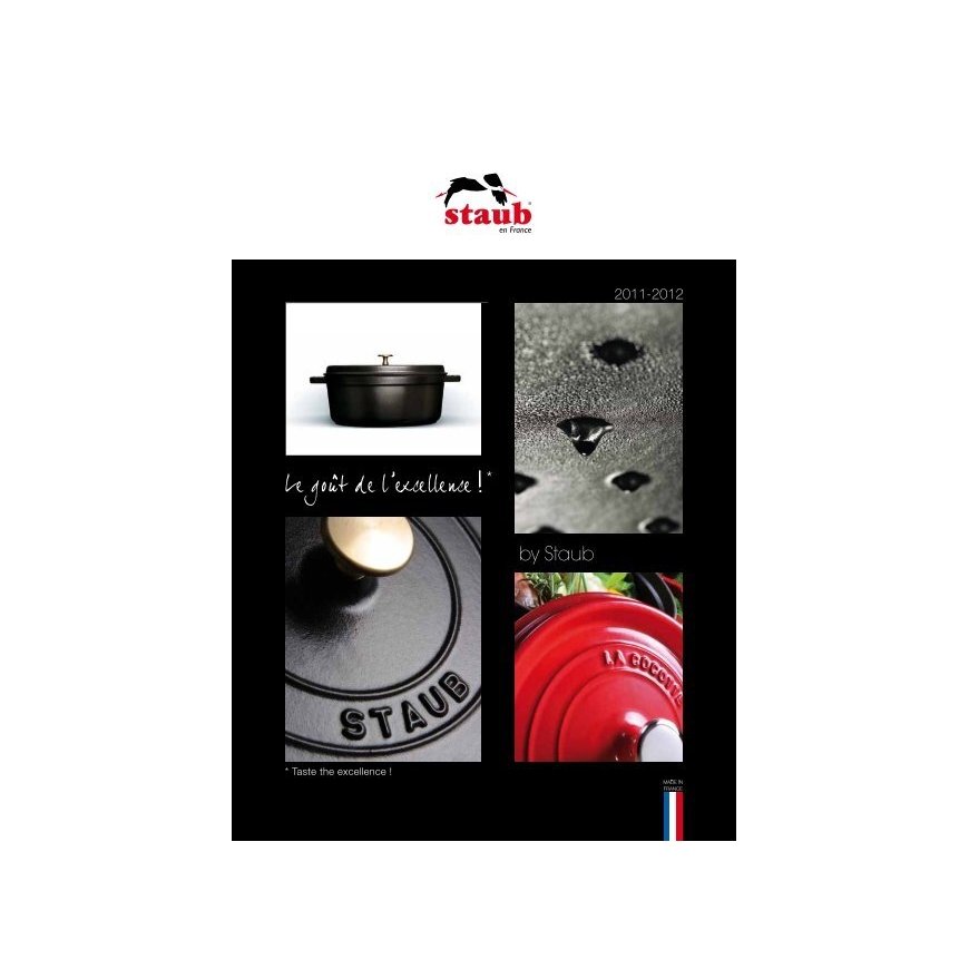 Staub Round Baking & Casserole Dish - 400 ml, Black – 2