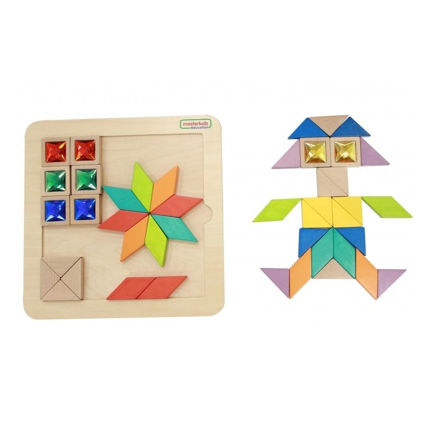Puzzle MASTERKIDZ educational color mosaic – 4