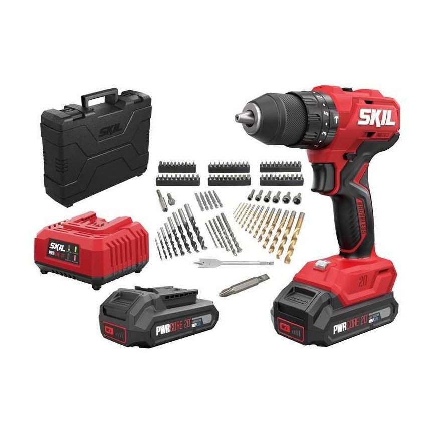 Skil_Red Cordless impact drill 3021HC 20V