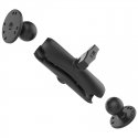 RAM Mounts RAM-101U montāžas komplekts Melns Alumīnijs, Gumija RAM Mounts RAM-101U montāžas komplekts Melns Alumīnijs, Gumija