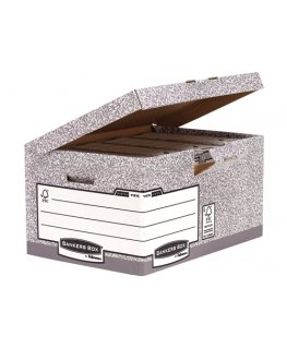 Fellowes 1181501 файловая коробка/архивный органайзер Бумага Серый