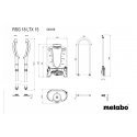 Metabo RSG 18 LTX 15 Mugursomas dārza smidzinātājs 15 L Metabo RSG 18 LTX 15 Mugursomas dārza smidzinātājs 15 L