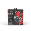 Savio Stratus Headphones Wired Ear-hook Gaming Black
