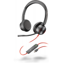 HP Poly Blackwire 8225 Stereo USB-C Ausinės +USB-C/A Adapteris HP Poly Blackwire 8225 Stereo USB-C Ausinės +USB-C/A Adapteris